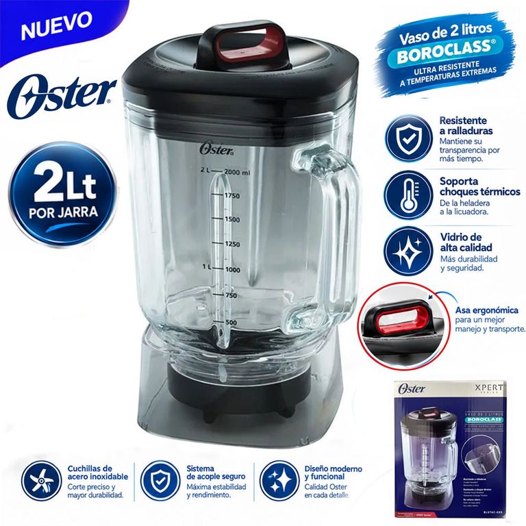 Vaso de Vidrio Boroclass 2 litros BLSTAC GXS