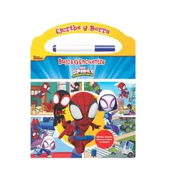 PI KIDS - ESCRIBE Y BORRA BUSCA Y ENCUENTRA MARVEL SPIDEY Y SUS AMIGOS
