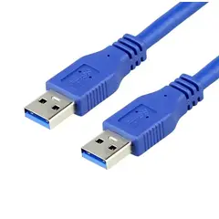 GENERICO - Cable USB macho a macho de 15CM 3.0 Alta velocidad