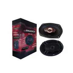 GENERICO - Juego de De Parlantes Coaxiales Maverick 6X9 4 VIAS MAV-10690
