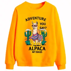GENERICO - Polera Peru Modelo Adventure You Say Alpaca My Bags