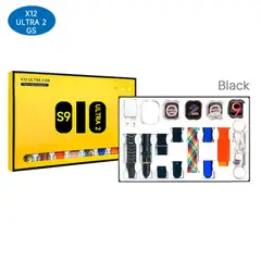 GENERICO - RELOJ SMART WATCH X12 ULTRA 2 GS - NEGRO