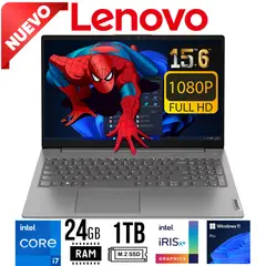 LENOVO - Laptop V15 G4 IRU 156´ FHD Core I7-1355U RAM 24GB SSD 1TB W11 PRO