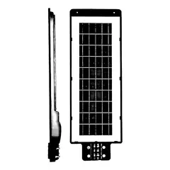 AFVENTURA - Tecnopro Solar Led Poste 400 W Negro
