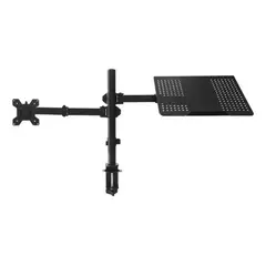 U BUY - Soporte Monitor Y Notebook Brazo Articulado Escritorio