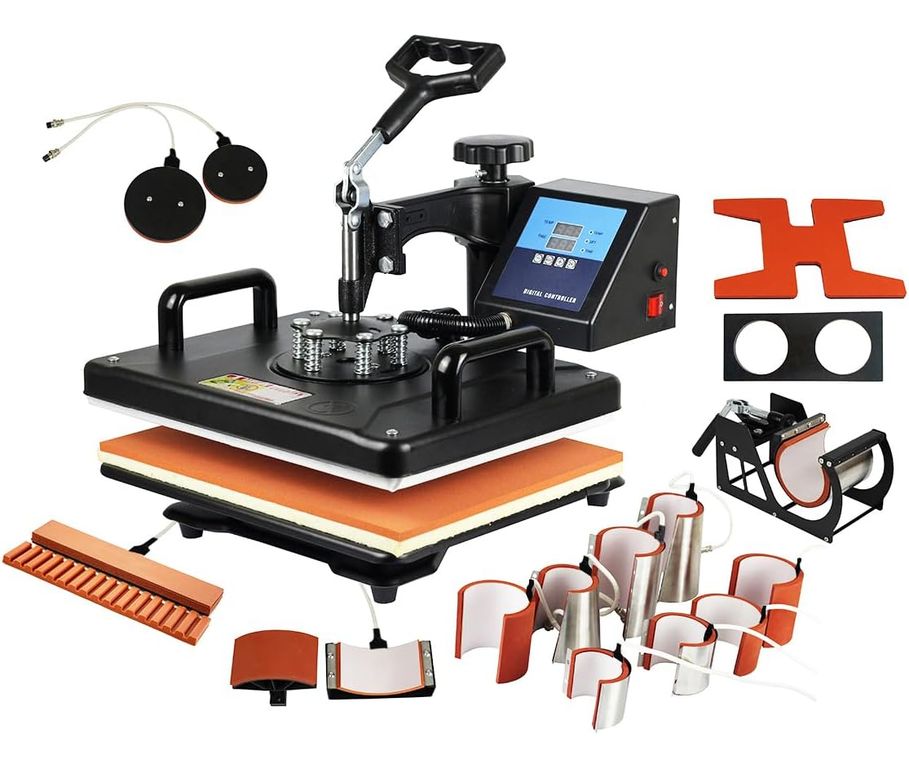 Máquina De Prensado Térmico Cnc 15 En 1 Mejorada