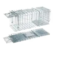 U BUY - Jaula Trampa Para Captura Gatos 36x34x94cm