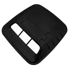 GENERICO - Toma AIire Para Capot Turbo Negro Tuning 3740 CM