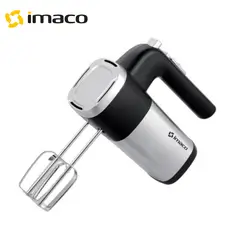 IMACO - Batidora de Mano Acero Inoxidable 400W 5velocidades HM 400I
