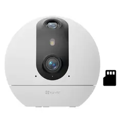 EZVIZ - C60P Dual 2K 256GB Cámara de Seguridad WIFI 3MP 5GHZ