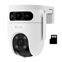 EZVIZ - H9C Dual 2K 64GB Camara de Seguridad WIFI 3MP PT 360