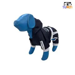 TUPET SHOP - Enterizo Impermeable Adidog Azul Oscuro Talla 2