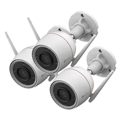 EZVIZ - H3C 3K 3-PACK Cámara de Seguridad WIFI 5MP exterior