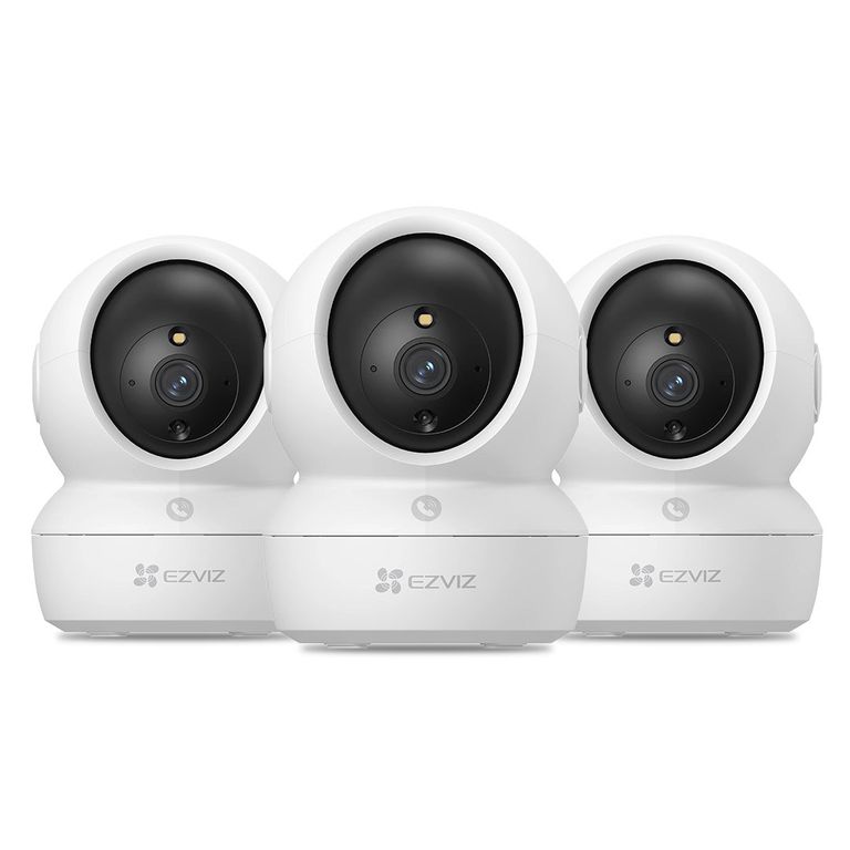 H6C PRO 2K 3-PACK Camara de Seguridad WIFI 3MP PT 360