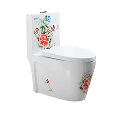 XM - INODORO ONE PIECE BLANCO CON DISEÑOS IN8835FRO