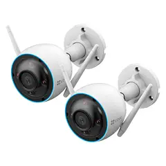 EZVIZ - H3 3K 2-PACK Cámara de Seguridad WIFI 5MP exterior