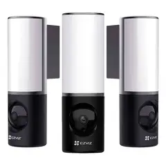 EZVIZ - LC3 2K+ 3-PACK Cámara de Seguridad WIFI 4MP lámpara