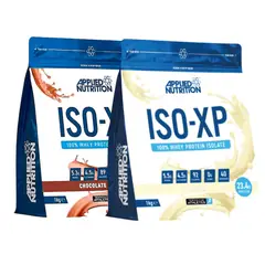 APPLIED NUTRITION - Pack X2 Proteínas AppliedNutrition ISO-XP 1kg Sabor VainillayChocolate