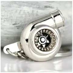 OEM - Llavero Cromado Modelo Turbo