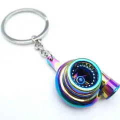 OEM - Llavero Cromado Modelo Turbo tornazol