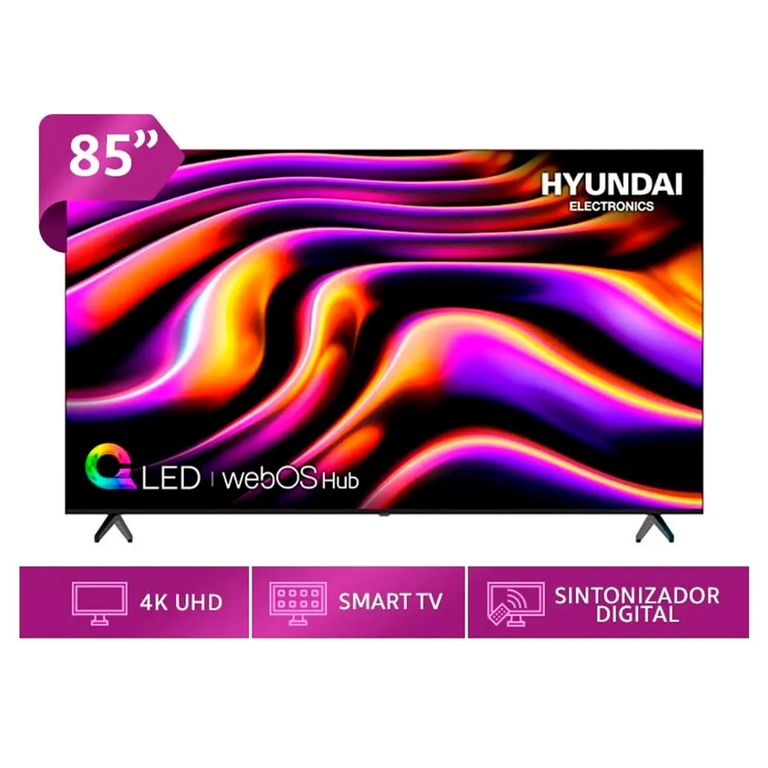Televisor 85 HYLED8502QW4KM QLED 4K UHD webOS