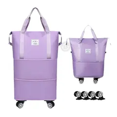 GENERICO - Bolso de viaje expandible Cartera Maleta Con Ruedas