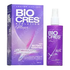 GENERICO - LOCION CAPILAR VON BIOTINA Y KERATINA 100ML - BIOCRES ECOLUTION