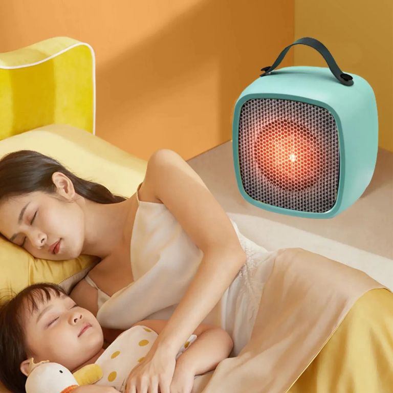Calentador Portátil Eléctrico Bajo Consumo Rápido Calor y Compacto