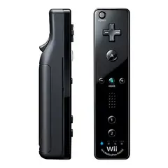 NINTENDO - Control Wii Remote Motion Plus Inside Original Negro Reacondicionado