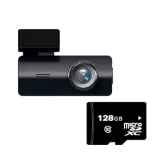 HIKVISION - Cámara para Autos Dashcam K2 Full HD Wi-Fi MicroSD 128GB