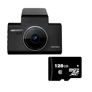 HIKVISION - Cámara para Autos DashCam C6 Wi-Fi 1600P MicroSD 128GB