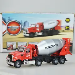 GENERICO - Camion Mixer de Metal y Plástico en Miniatura