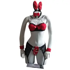 GENERICO - LENCERIA CONEJITA SEXY DISFRAZ EN TALLA S-M-L