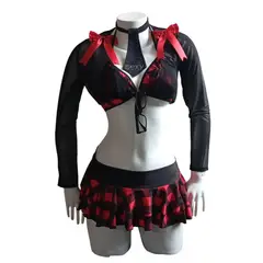 GENERICO - DISFRACES LENCERIA SEXY DE COLEGIALA EN TALLAS S-M-L