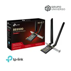TP LINK - TP-LINK Archer TBE400E Adaptador PCIe BE6500 Wi-Fi 7 Bluetooth 54