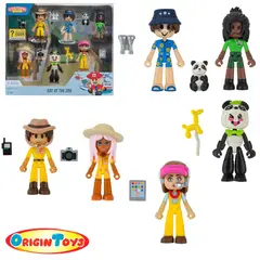 JAZWARES - ROBLOX - MIX & MATCH - LIVETOPIA - DAY AT THE ZOO 6PCS