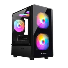 HALION - Case gamer luna p25 sin fuente de poder