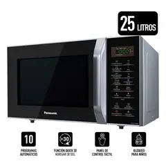 PANASONIC - Microondas 25L SB34HMRPK Silver