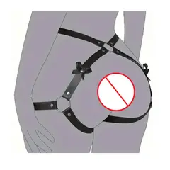 GENERICO - ARNES DE PIERNAS CUERO BONDAGE SADO PORTALIGAS
