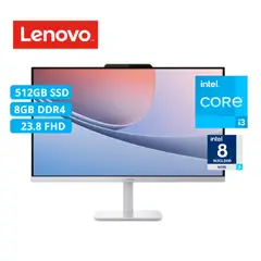 LENOVO - All in One A100 238 FHD Core i3-N305 38GHz 8GB DDR4 512GB SSD UHD Graphics