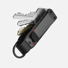 KASHITA - Llavero Premium Rojo KeyCase Acero Inoxidable Forjado Rojo