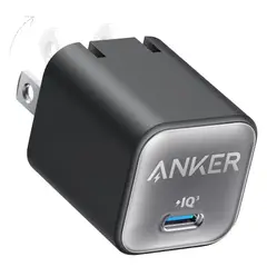 ANKER - Cargador Nano Charger 30W USB-C Carga Rápida Black - A2147J11