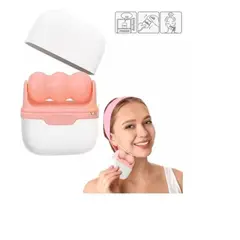 GENERICO - ICE ROLLER RODILLO DE HIELO PARA MASAJE FACIAL