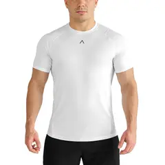ALPHA FIT - Polo deportivo hombre Running - Polo gimnasio - Ropa gym - Alphafit