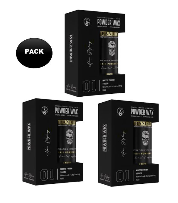 Pack 3 Bandido Polvo Texturizador Extra Volumen Matte 32gr