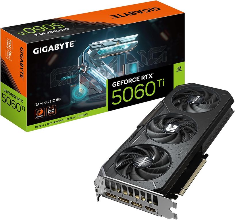 Tarjeta De Vídeo RTX 5060 Ti Gaming OC 8GB GDDR7
