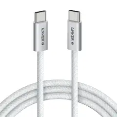 ANKER - Cable 240W USB-C Premium MacBook iPhone 16 Blanco - A8060H21