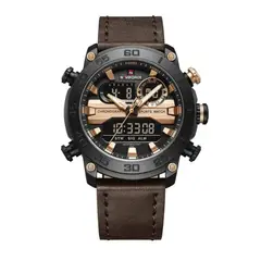 NAVIFORCE - RELOJ ANALOGICO-DIGITAL HOMBRE NF9235 MARRON CASUAL 1030939