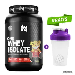 INN INNOVATE NUTRITION - PROTEÍNA INN ONE WHEY ISOLATE 1.1 KG VAINILLA + SHAKER