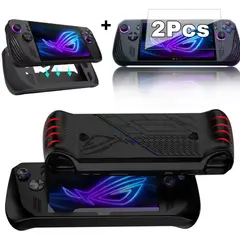 GENERICO - 02 MICAS + Protector Funda de Silicona Case Para Asus Rog Ally X